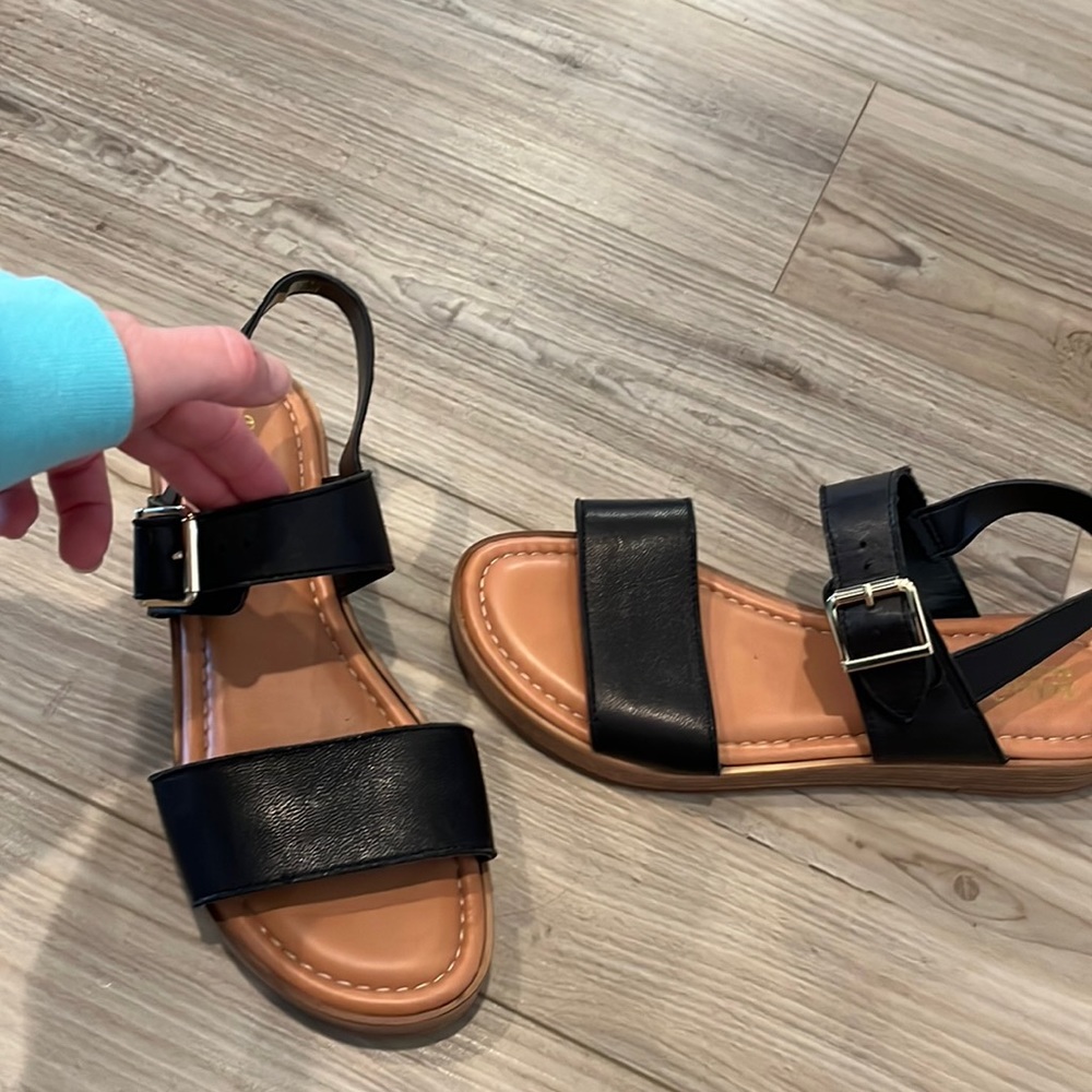 Italian leather sandals